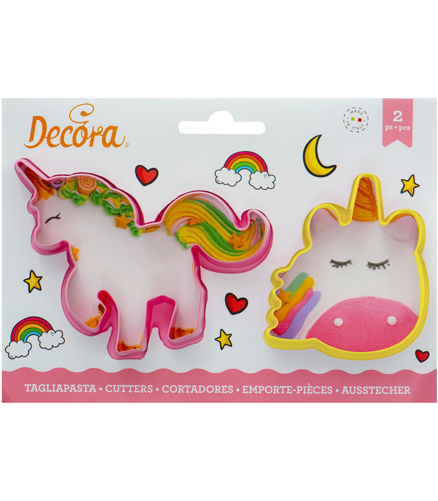Ensemble d'emporte-pièces licorne Waldhausen
