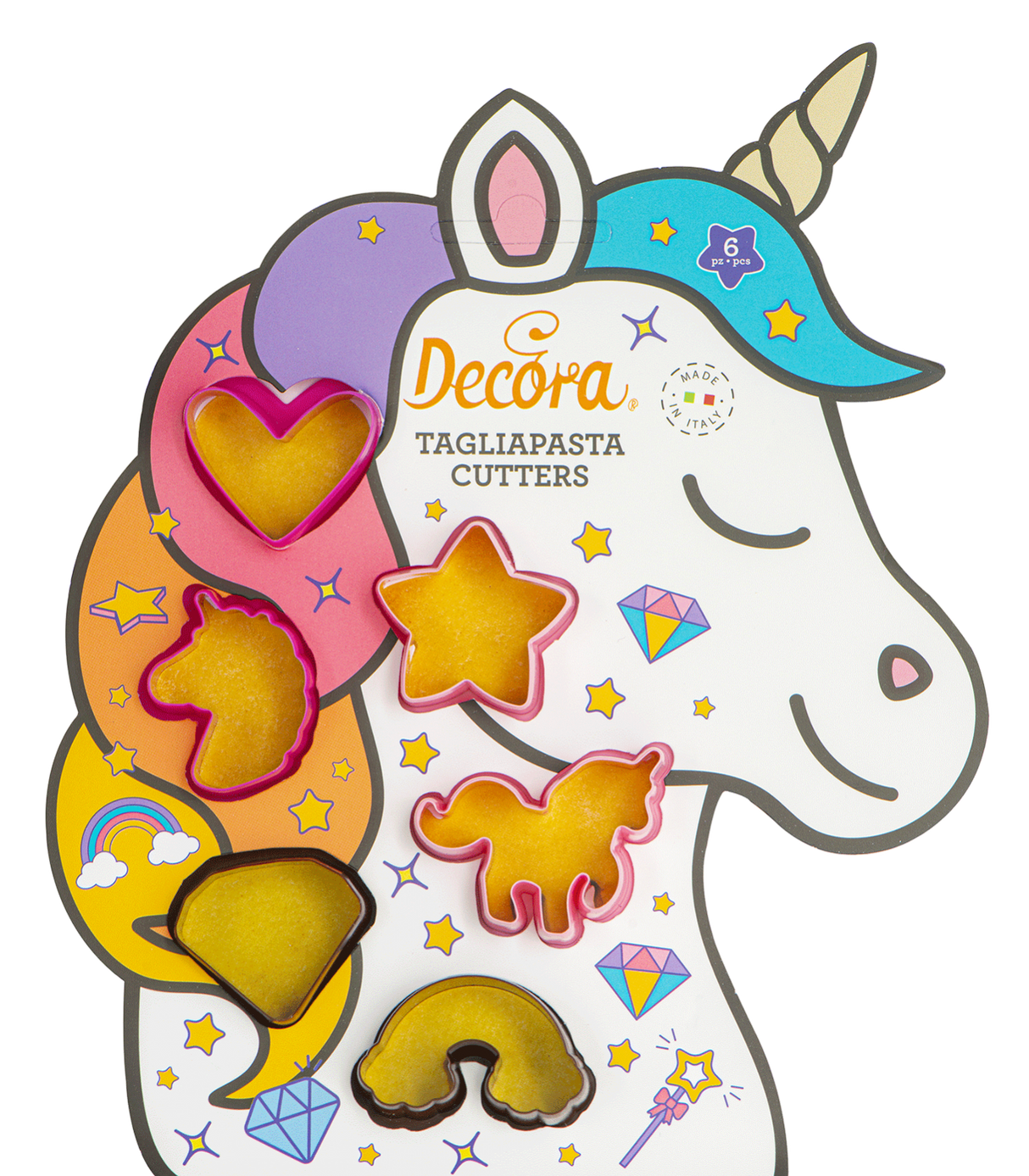 Ensemble d'emporte-pièces licorne Waldhausen