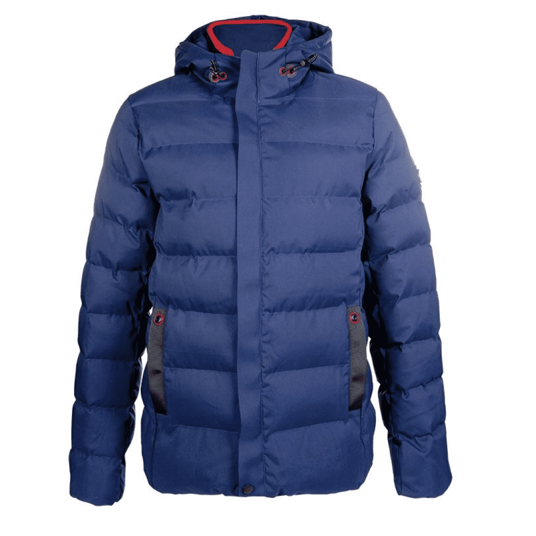 HKM Hamburg Men's Quilted Jacket #colour_deep-blue