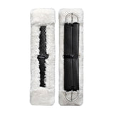 Acavallo Western Girth Sleeve Gel Classic Sheepskin #colour_natural