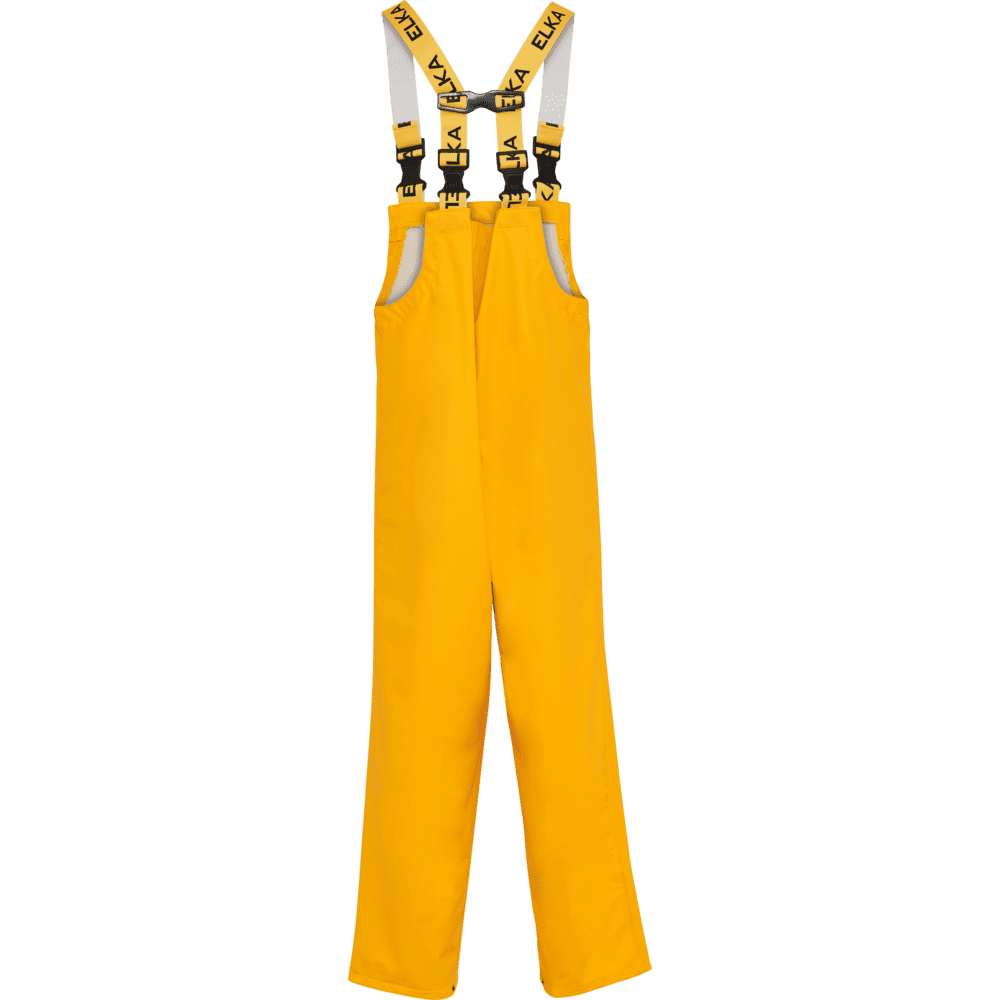 ELKA Dry Zone PU Bib & Brace 029900ELKA Dry Zone PU Bib & Brace 029900 #colour_yellow