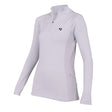 Shires Aubrion Ladies Revive Long Sleeve Base Layer #colour_grey