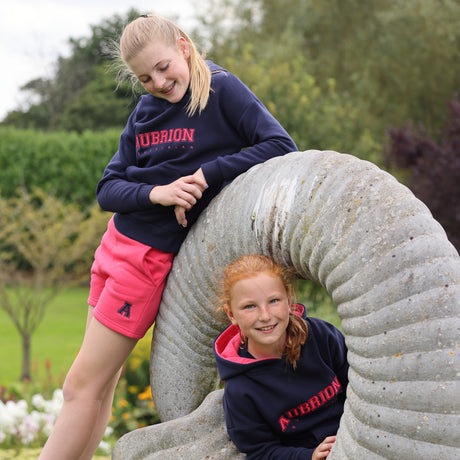 Shires Aubrion Maids Serene Hoodie #colour_navy-blue