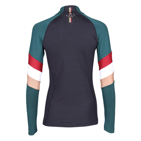 Shires Aubrion Team Long Sleeve Ladies Base Layer #colour_black