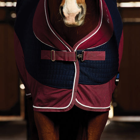 Weatherbeeta Thermo-Air Cooler Standard Neck #colour_navy-burgundy