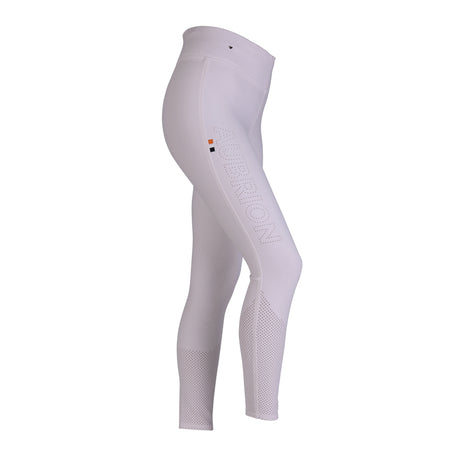 Shires Aubrion Optima Air Ladies Riding Tights #colour_white