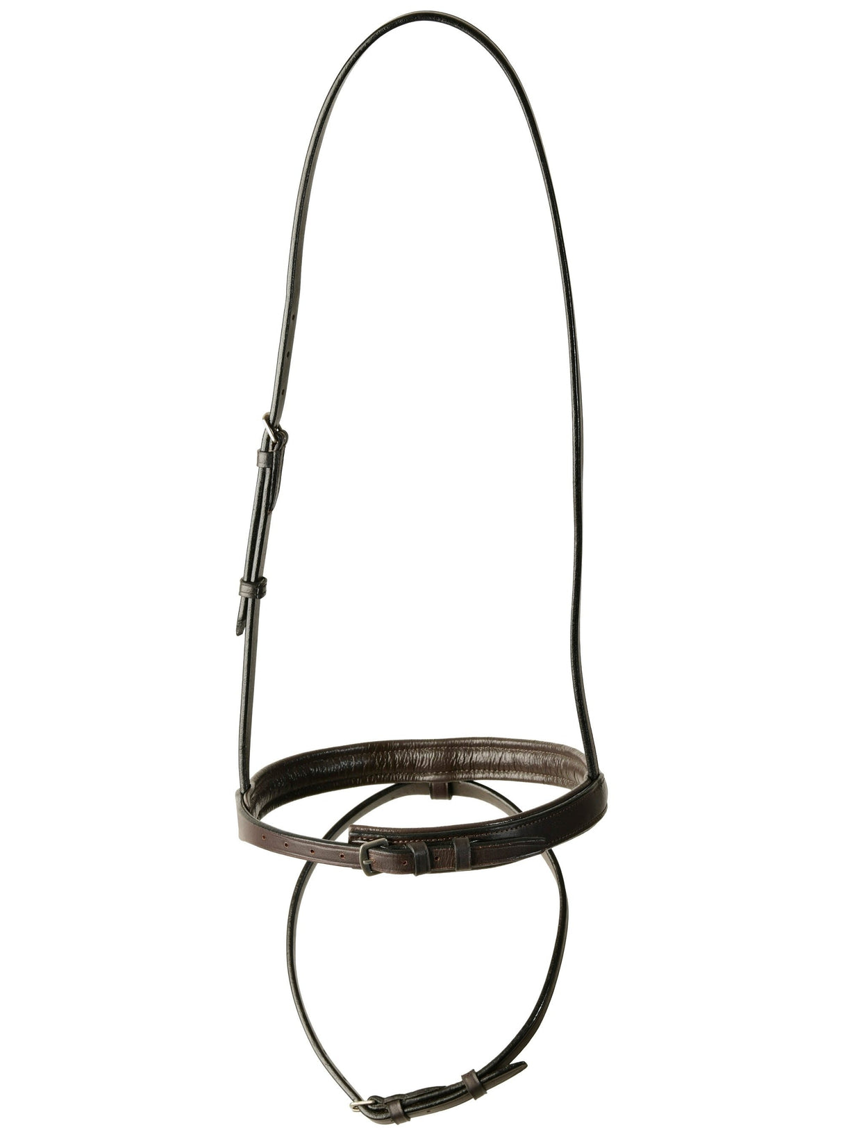 Kincade Classic Plain Raised Flash Noseband #colour_brown