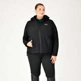 Dublin Ladies Curve Scarlett Soft Shell Bonded Jacket #colour_black