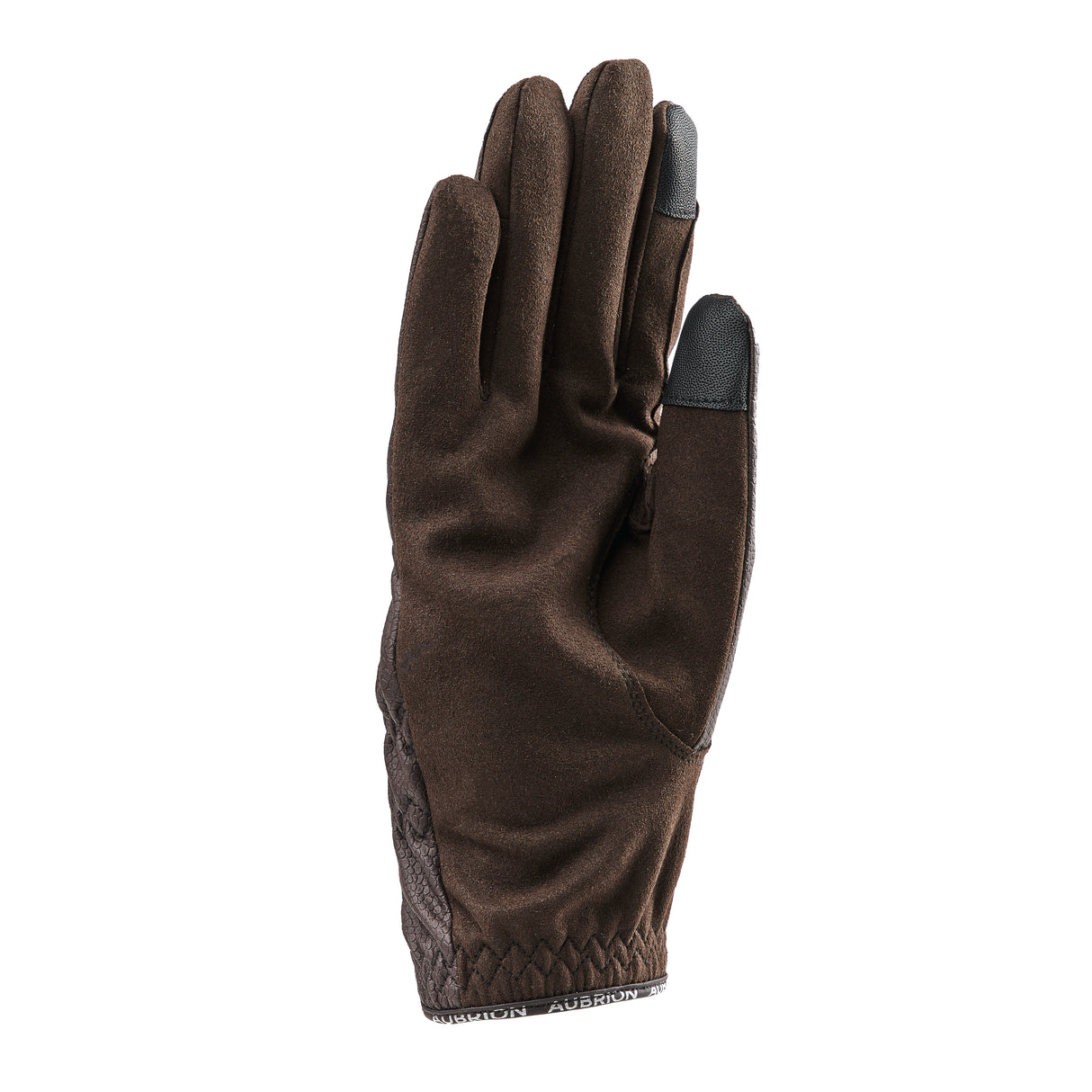 Shires Aubrion Stadium Riding Gloves #colour_brown