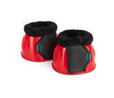 Shires ARMA Comfort Gloss Over Reach Boots #colour_red