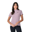 Weatherbeeta Ladies Bamboo Short Sleeve Performance Base Layer #colour_burnished-lilac