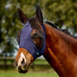 Weatherbeeta Comfitec Deluxe Stretch Fly Mask With Ears #colour_navy-black