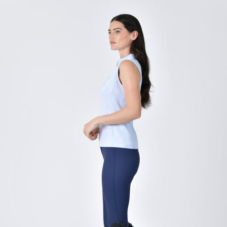 Weatherbeeta Ladies 37.5 Sleeveless Performance Polo #colour_mist-blue