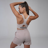 Shires Aubrion Ladies React Sweat Shorts #colour_sand