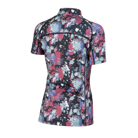 Shires Aubrion Young Rider React Short Sleeve Base Layer #colour_abstract