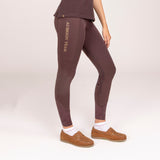 Shires Aubrion Ladies Team Riding Tights #colour_umber