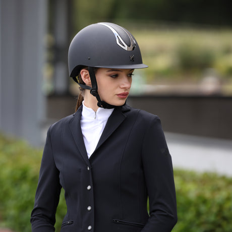 Shires Karben Sonic LSH Riding Hat #colour_black