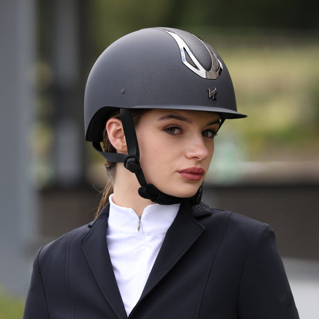 Shires Karben Sonic LSH Riding Hat #colour_black