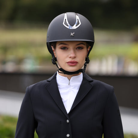 Shires Karben Sonic LSH Riding Hat #colour_black