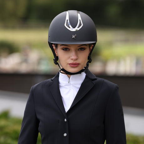 Shires Karben Sonic LSH Riding Hat #colour_black