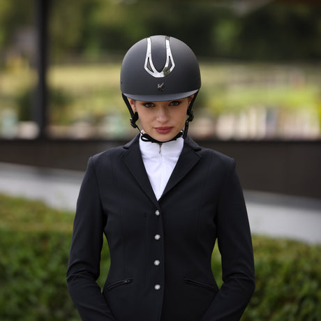 Shires Karben Sonic LSH Riding Hat #colour_black