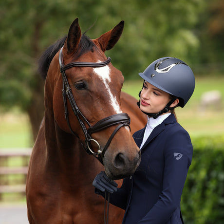 Shires Karben Sonic LSH Riding Hat #colour_blue