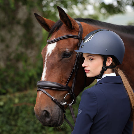 Shires Karben Sonic LSH Riding Hat #colour_blue