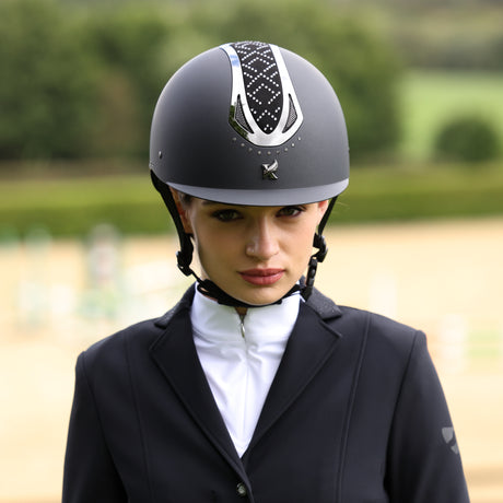 Shires Karben Sonic GXY Riding Hat #colour_black