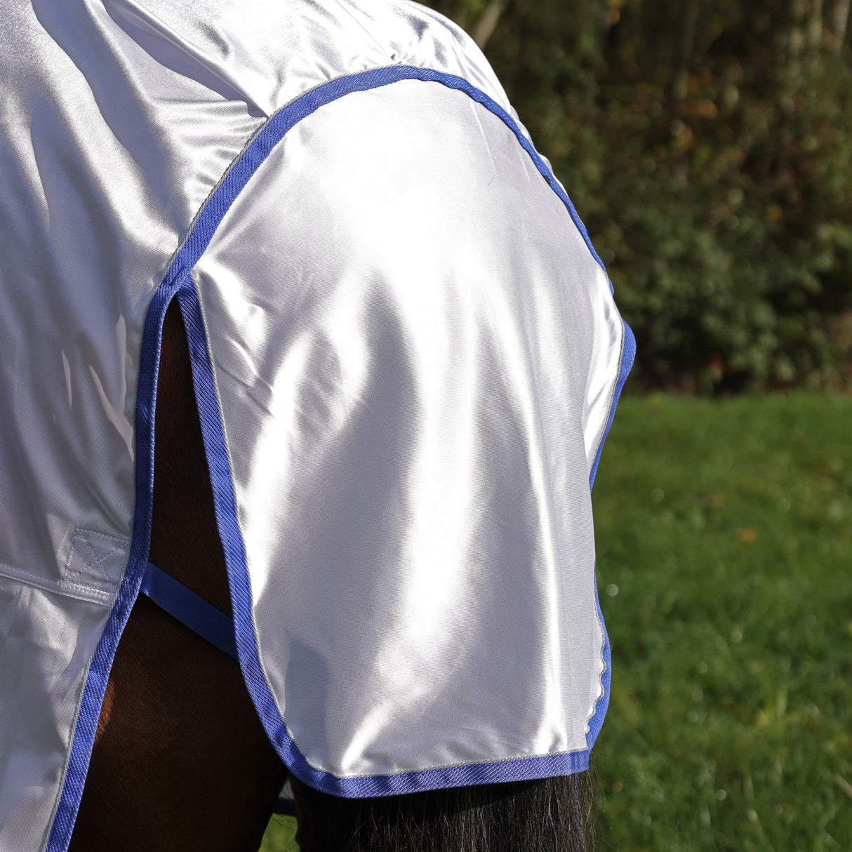 Shires Tempest Original Fly Rug & Neck Set #colour_white
