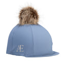 Shires Aubrion Equestrian Hat Cover #colour_storm