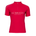 Shires Aubrion Equestrian Short Sleeve Base Layer -Young Rider #colour_dewberry