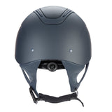 Shires Karben Amity Leather Riding Hat #colour_navy