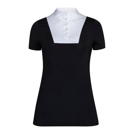 Shires Aubrion Optima MX Show Shirt #colour_black