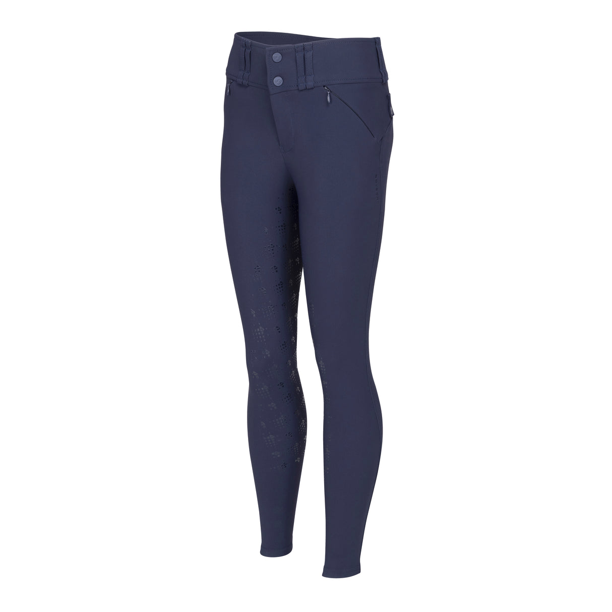 Shires Aubrion Optima MX Breeches - Young Rider #colour_navy