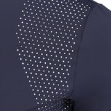 Shires Aubrion Optima QX Show Shirt - Young Rider #colour_navy