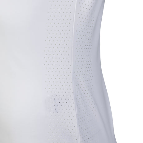 Shires Aubrion Optima QX Show Shirt - Young Rider #colour_white