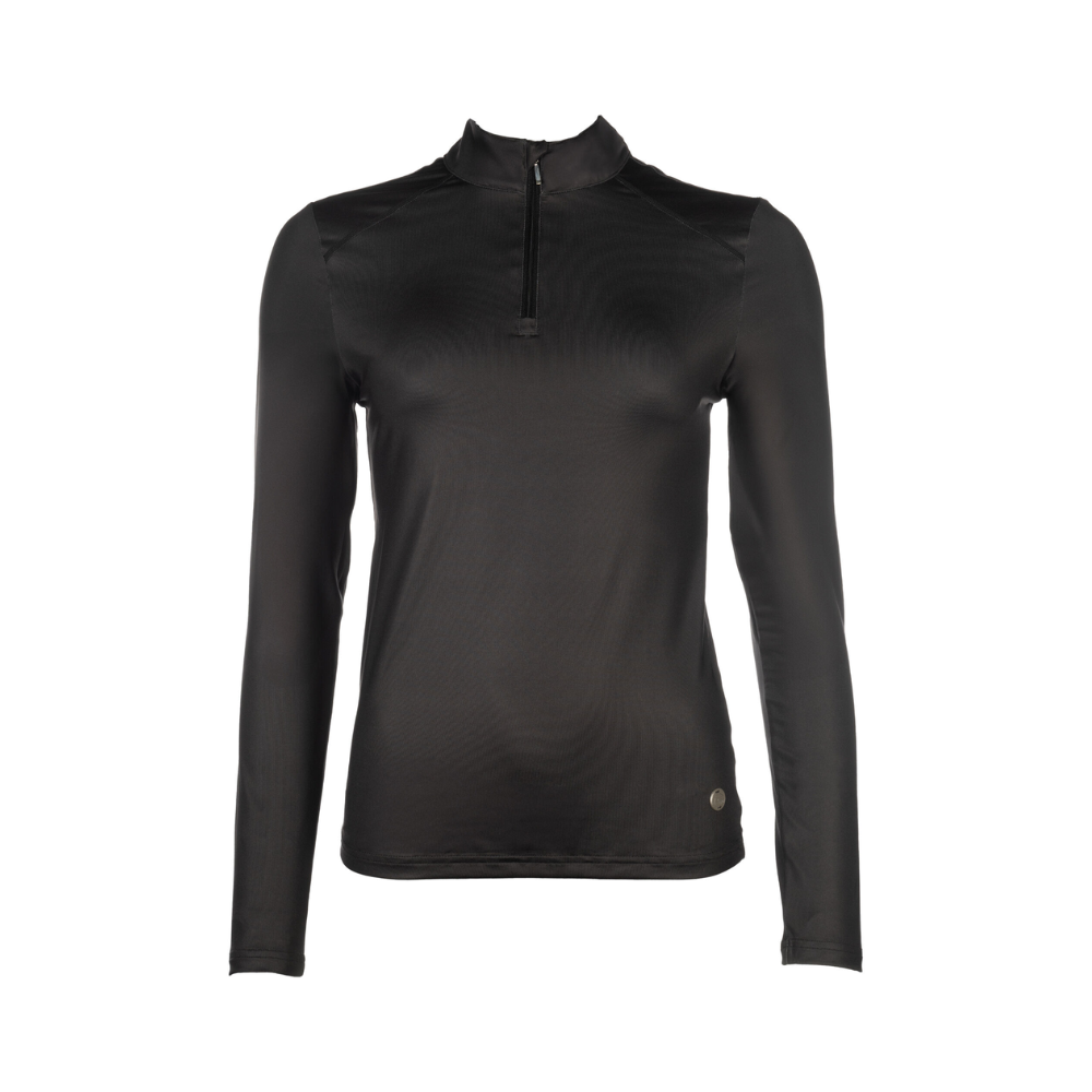 HKM Ladies Functional Shirt -Summer Milano II- #colour_black