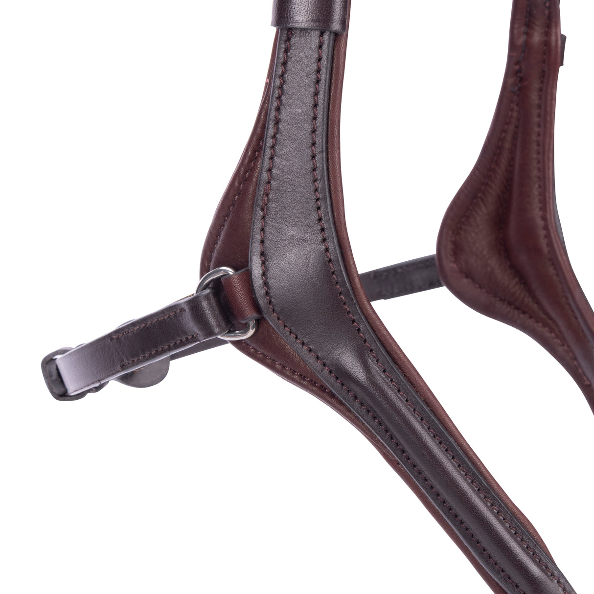Shires Velociti LUSSO Elite Grackle Noseband #colour_havana