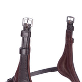 Shires Velociti LUSSO Elite Grackle Noseband #colour_havana