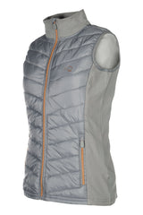 HKM Children's Jersey/Nylon Vest -Basel- Style #colour_grey-rose-gold