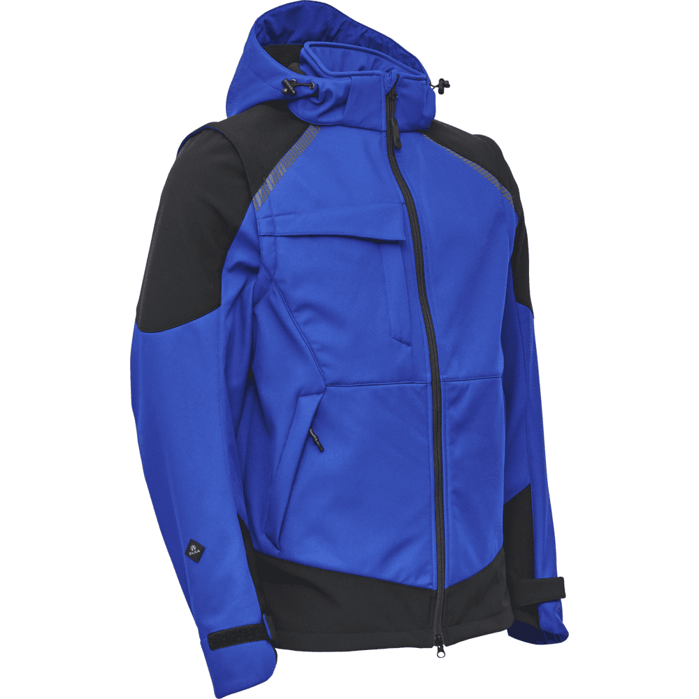 ELKA Working Xtreme Softshell Jacket 117300 #colour_royal-blue-black