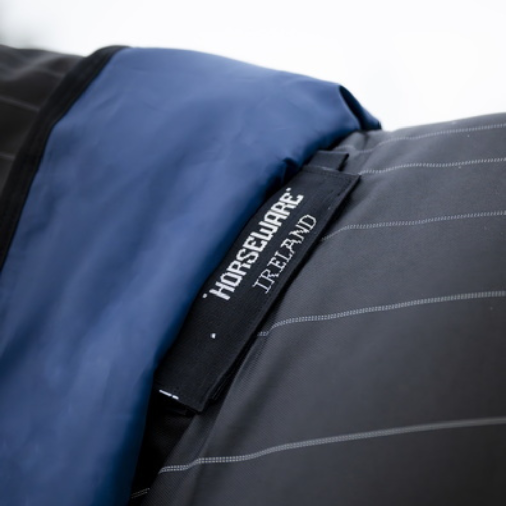 Horseware Ireland Amigo 1200D FieldSafe Reflectech Plus 250g Turnout Rug #colour_black-reflective-black