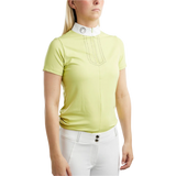 Montar MoViolet Gun Metal Crystal Competition Shirt #colour_creamy-lime