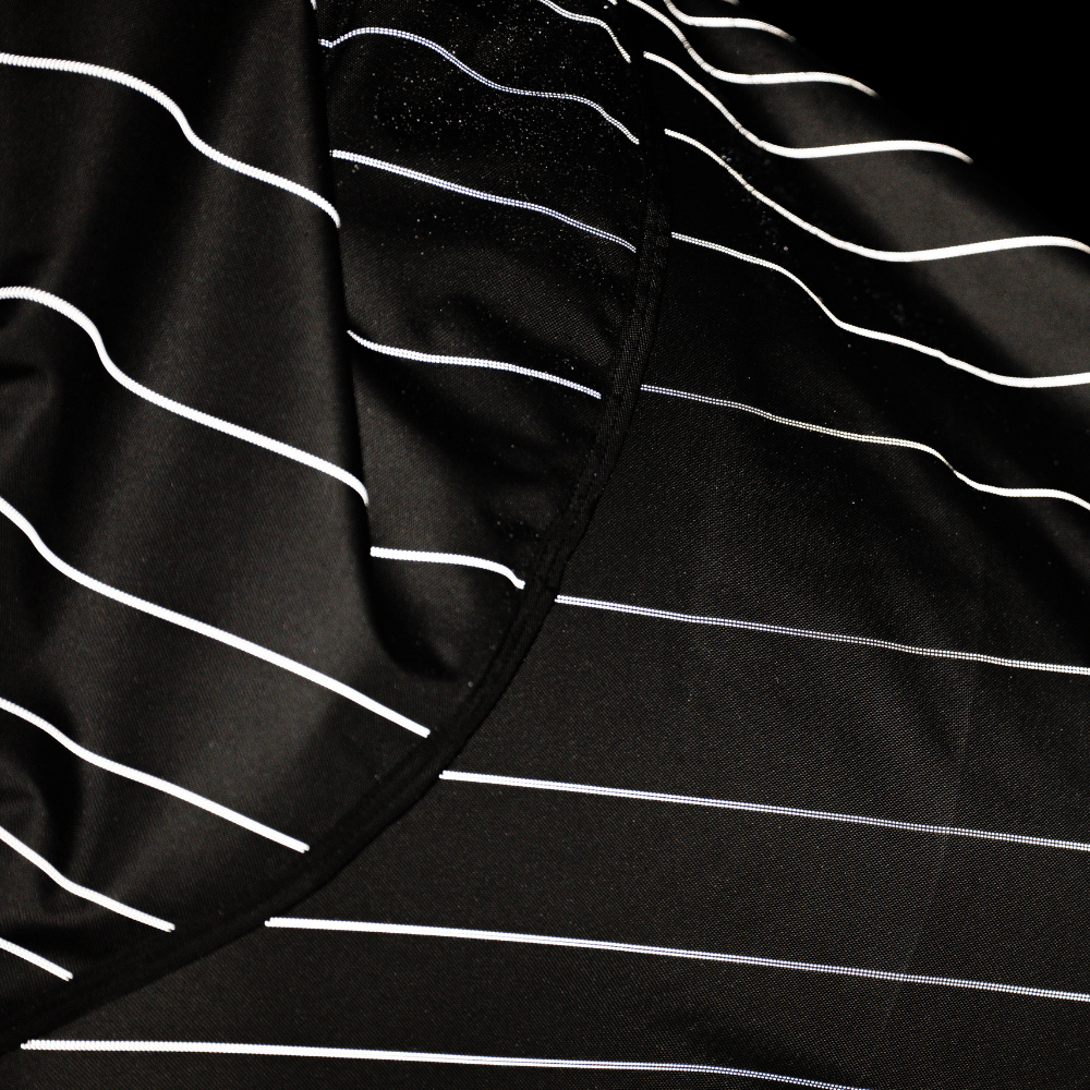 Horseware Ireland Amigo 1200D FieldSafe Reflectech Plus 0g Turnout Rug #colour_black-reflective-black