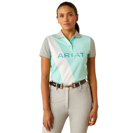 Ariat Women's Taryn Polo #colour_beach-glass