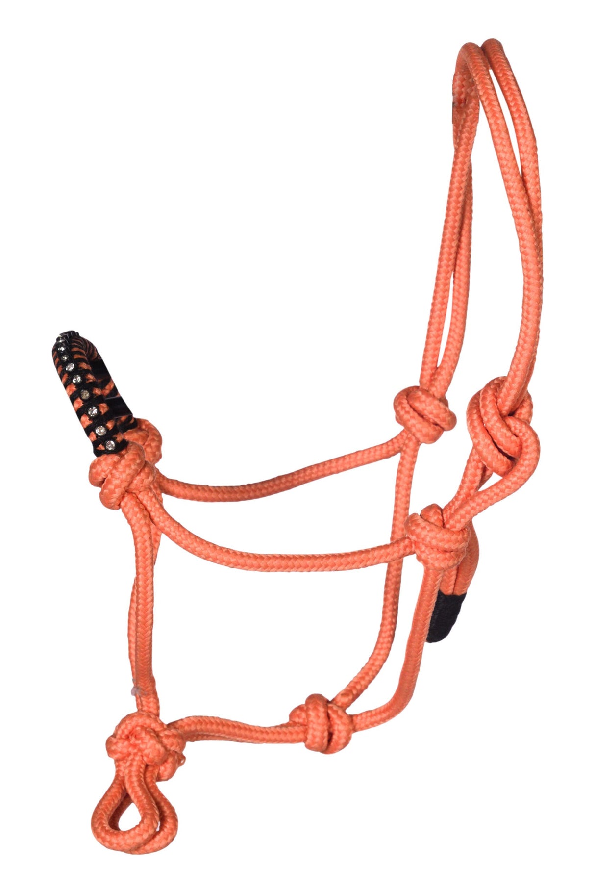 HKM Rope Halter -Hobby Horsing- #colour_orange
