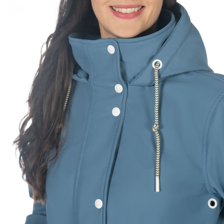 HKM Ladies Riding Jacket -Ohio- #colour_smokey-blue