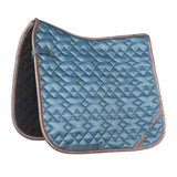 HKM Saddle Cloth -Golden Bit- #colour_smokey-blue