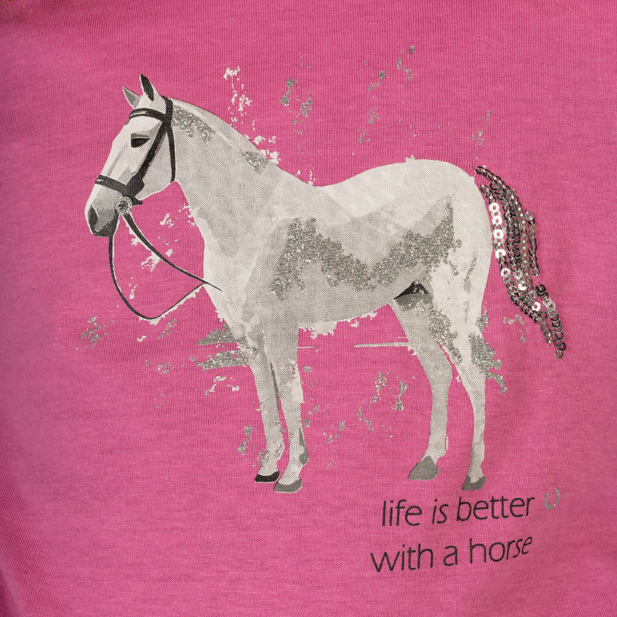 HKM Children's T-shirt -Sparkle- #colour_pink