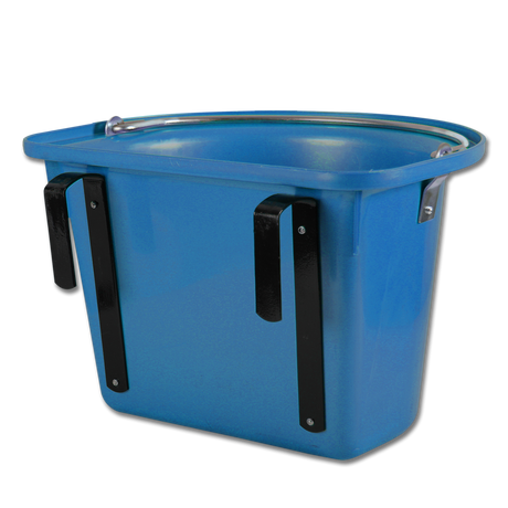 Waldhausen Feed Bin With Hanger With Handle #colour_blue